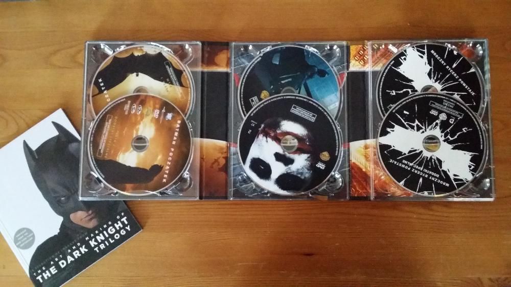 The Dark Knight trilogy Box 6 DVD Batman