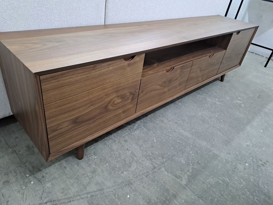 Movel Tv 2 Portas 2Gavetas Nogueira