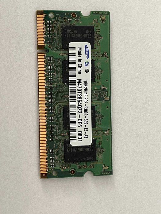 SO-DIMM DDR2 для ноутбуков от Samsung