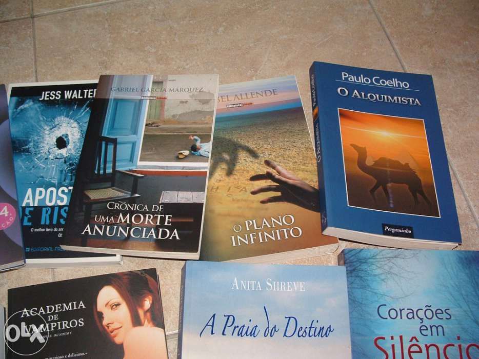 Diversos tipos de  Livros