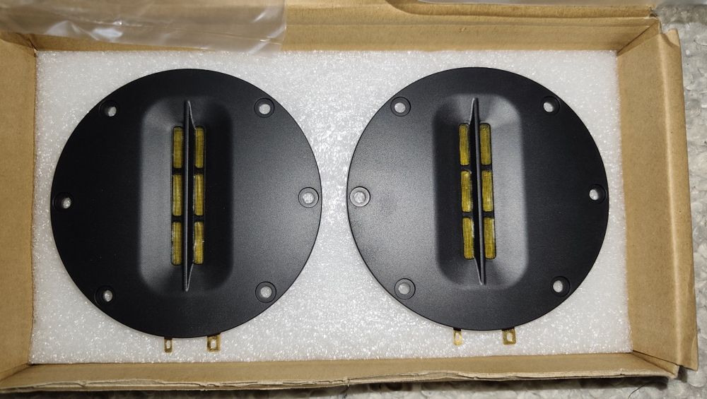 głośniki wysokotonowe wstęgowe