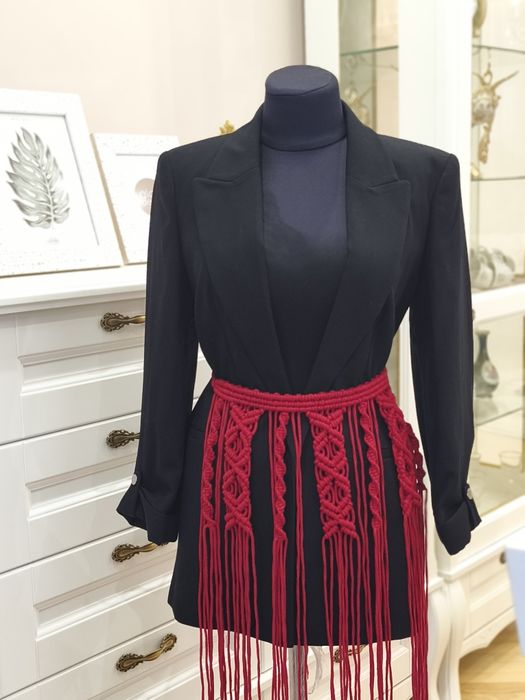 Припинда пояс макраме