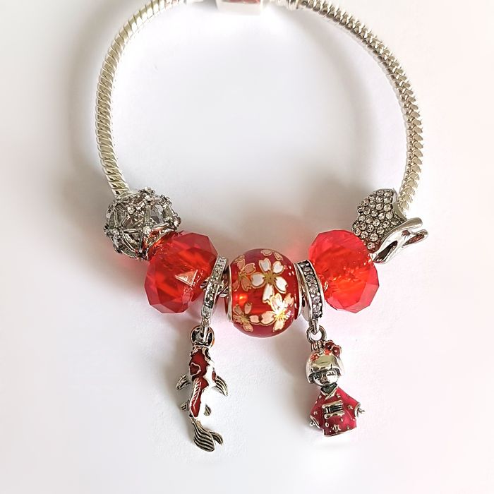 Bransoletka Japonia kraje świata charms