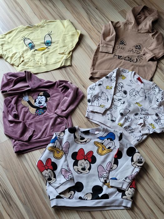 Paczka ubranek dla dziewczynki 104