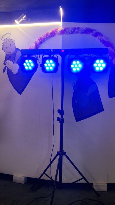 Equipamento de luzes tri led