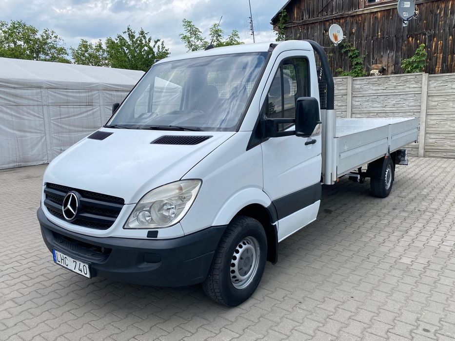 Mercedes-Benz SPRINTER  SPRINTER 316NGT 156KM BENZYNA  Skrzynia 4.32 metry + HDS  Sprowadzony