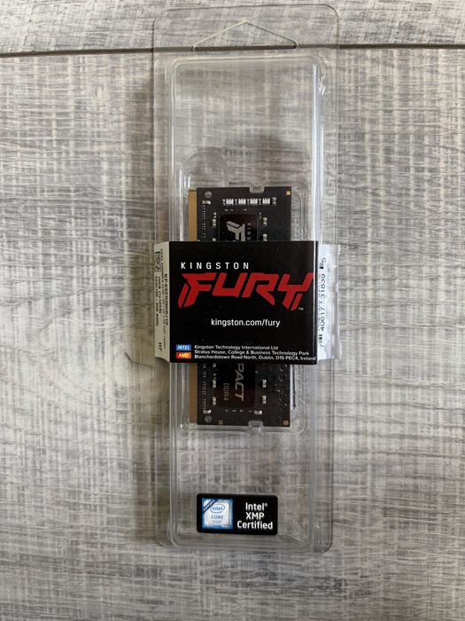 ОЗП Kingston SODIMM DDR4 16GB 3200Mhz FURY Impact Black