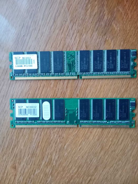 Оперативна пам'ять DDR 128MB, 256MB