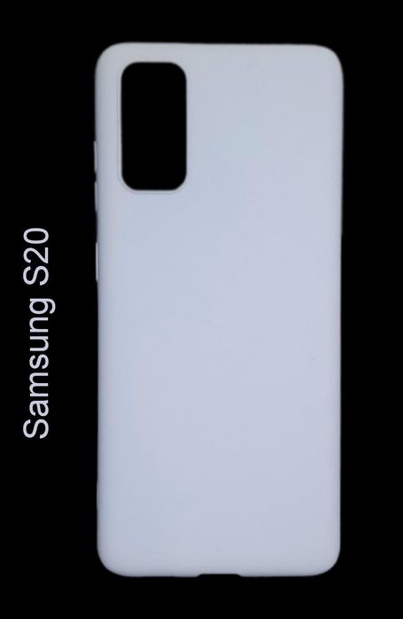Силіконовий однотонний чохол для Samsung Galaxy A52 | S20