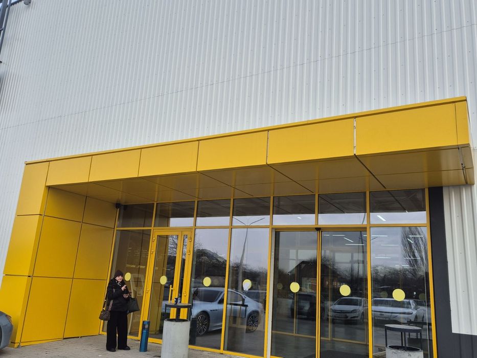 Обшивка фасаду композитом алюмінієві композитні панелі