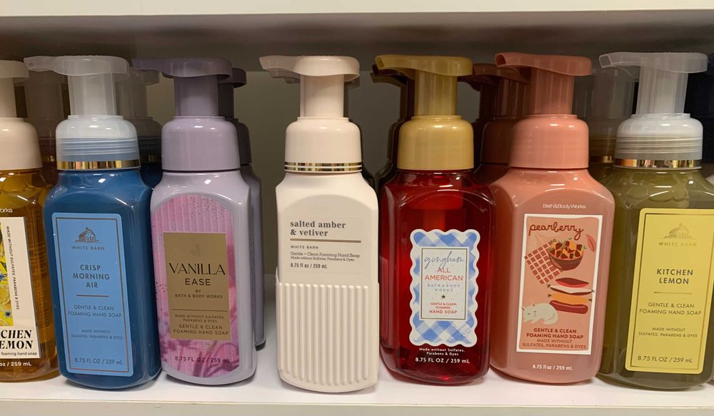 Мило-пінка для рук від Bath and Body works