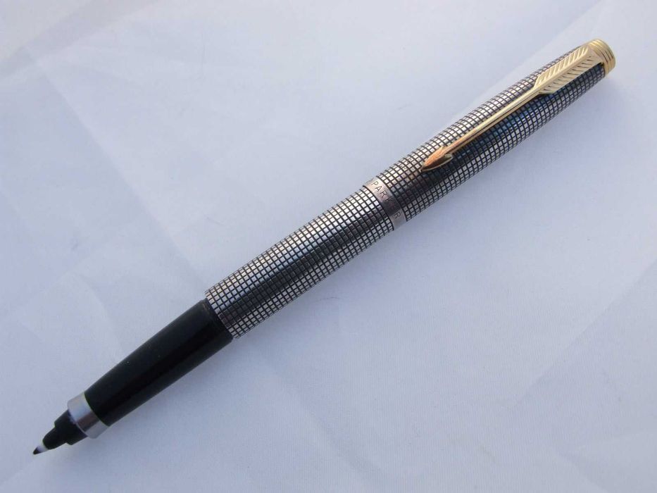 Ponta Feltro PARKER 75 CISELE Sterling Silver Anos 60 / EXCELENTE