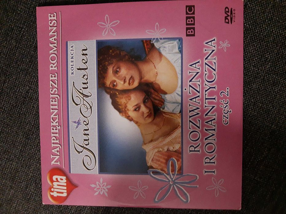 DVD Rozważna i romantyczna część 2. Romans. Nowe. Serdecznie polecam.