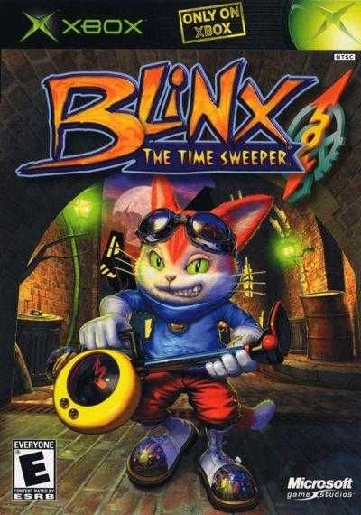 Blinx - Time Sweeper Xbox como novo com manual