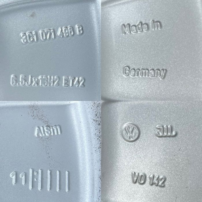 Оригінальні диски Volkswagen r16 5*112 Golf Caddy Passan Touran