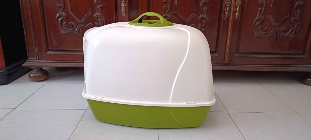 2 caixas de areia para gato