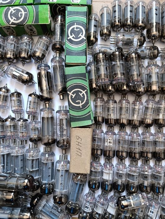 Радіолампи 6р3с-1, 6п14п-е,ев,к, 6п44с, 6п45с та інші