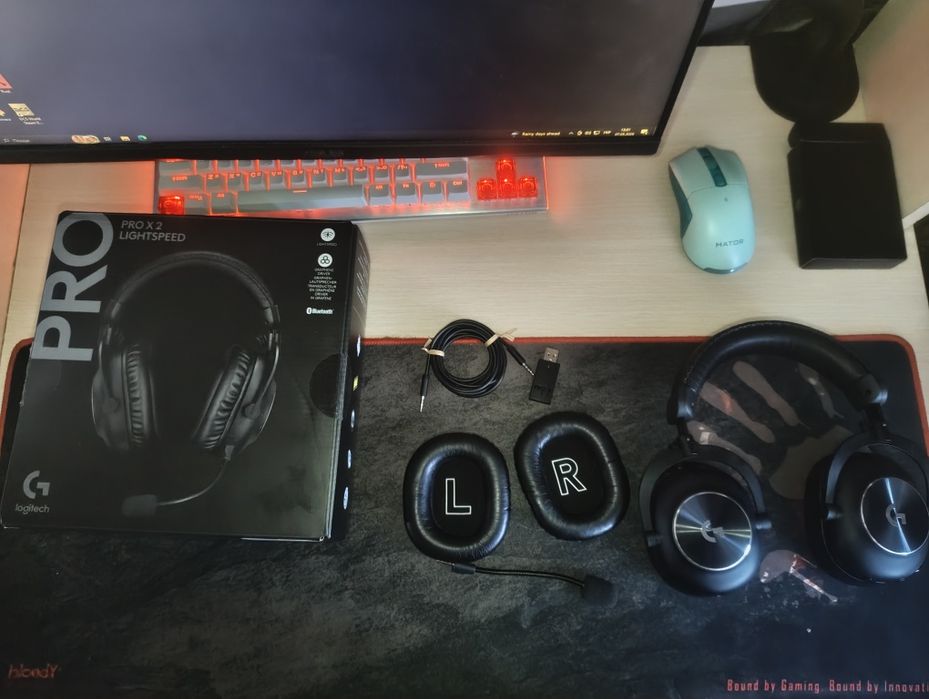 Logitech G Pro X 2 Lightspeed Навушники як НОВІ в ПЛІВЦІ