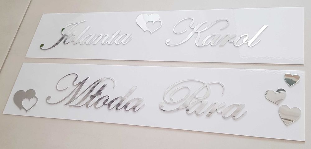 Rejestracja ślubna imiona młodej pary