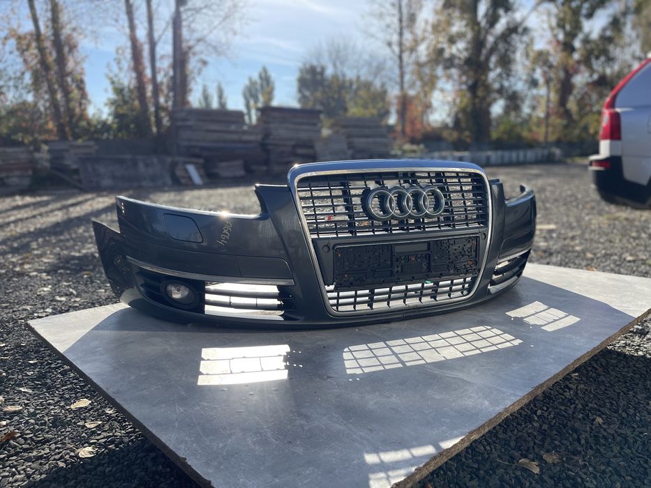 Бампер Ауді А6С6 Audi A6C6 Авторозборка Бампери Решітка Туманкі Шрот