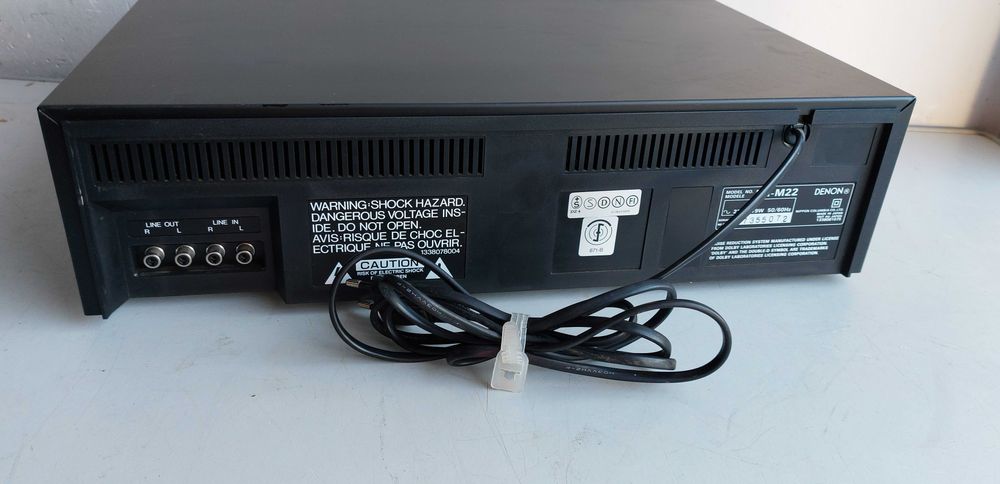 DENON DR-M22 /3 HEAD Dual Capstan magnetofon