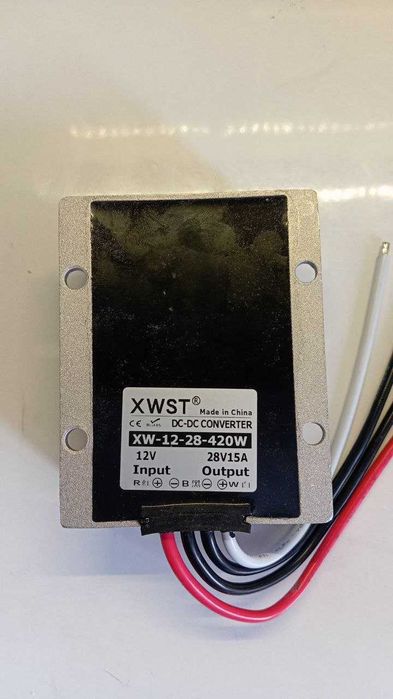 повышающий преобразователь напряжения 12в – 24в, 12в-28в, 12в48.