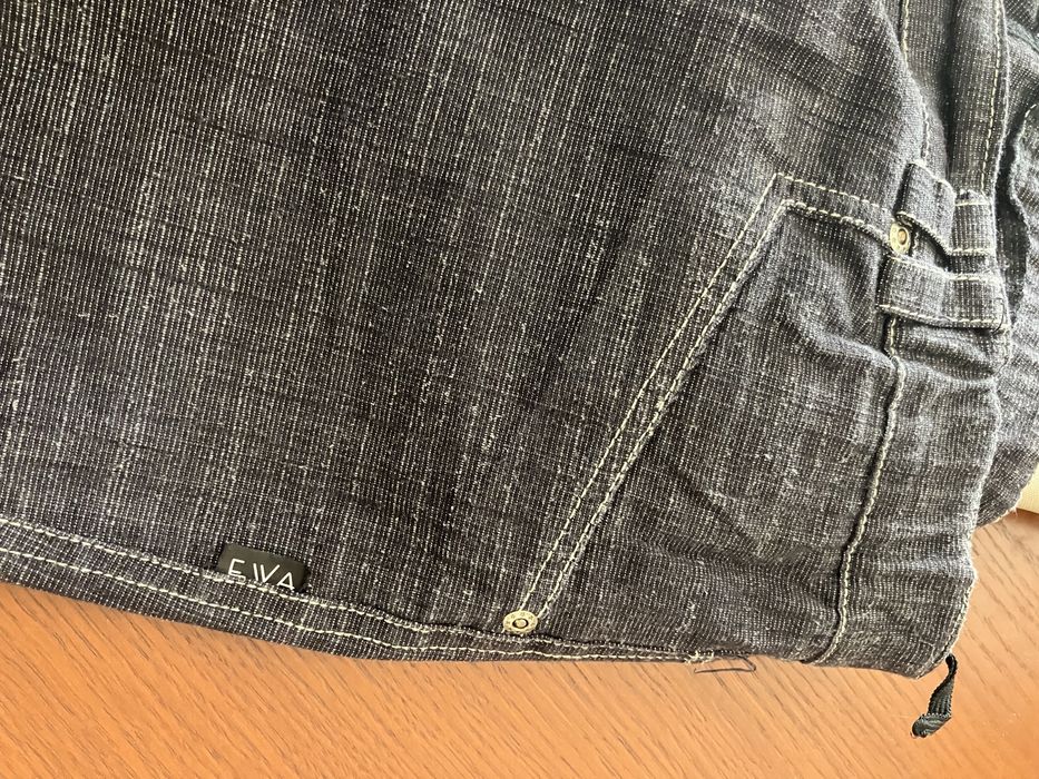 Spodnie polski producent szersze nogawki rozmiar 46