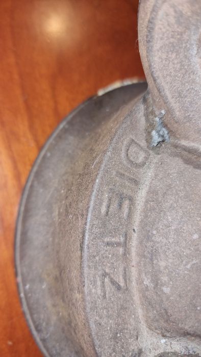 Lanterna antiga DIETZ Nº2 D-Lite – 35 cm – anos 30/50 – original USA