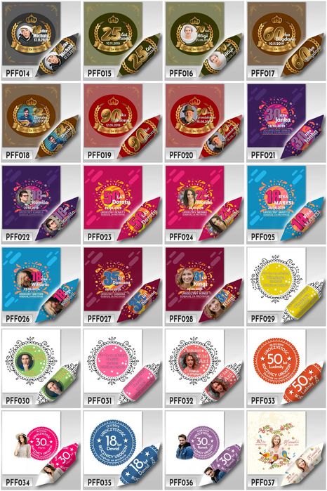 KRÓWKI reklamowe z LOGO w pudełku KRAFT ślub rocznica urodziny MIKOŁAJ