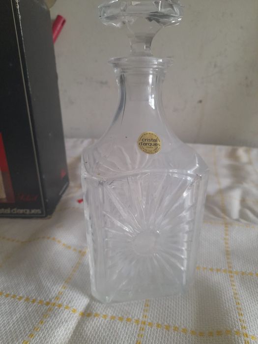 Garrafa em cristal