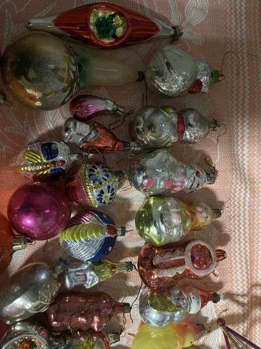 Елочные игрушки СССР 70шт