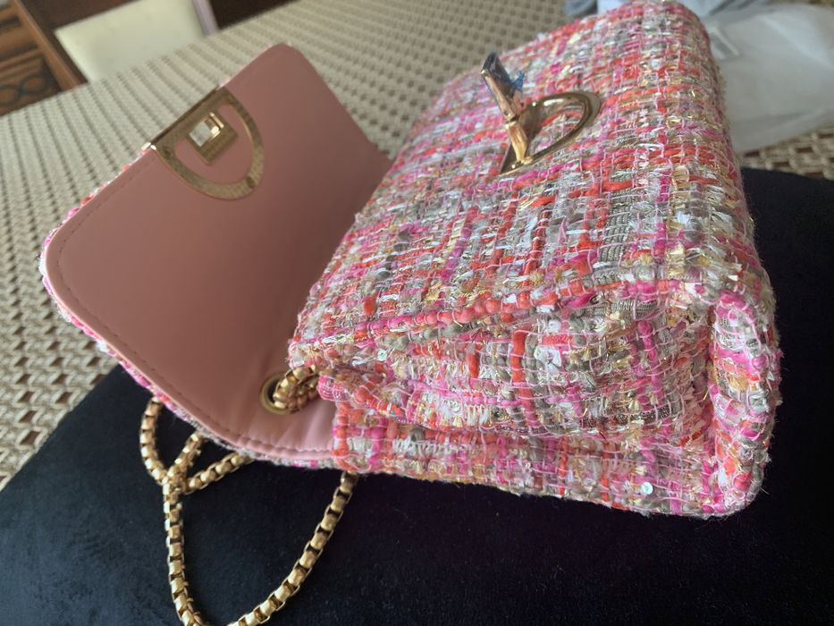 Torebka, torba na łańcuszku. Retro . Na ramię lub do ręku