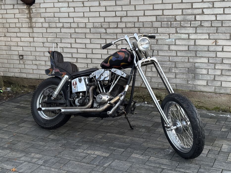 Harley Davidson Shovelhead FLH chopper custom