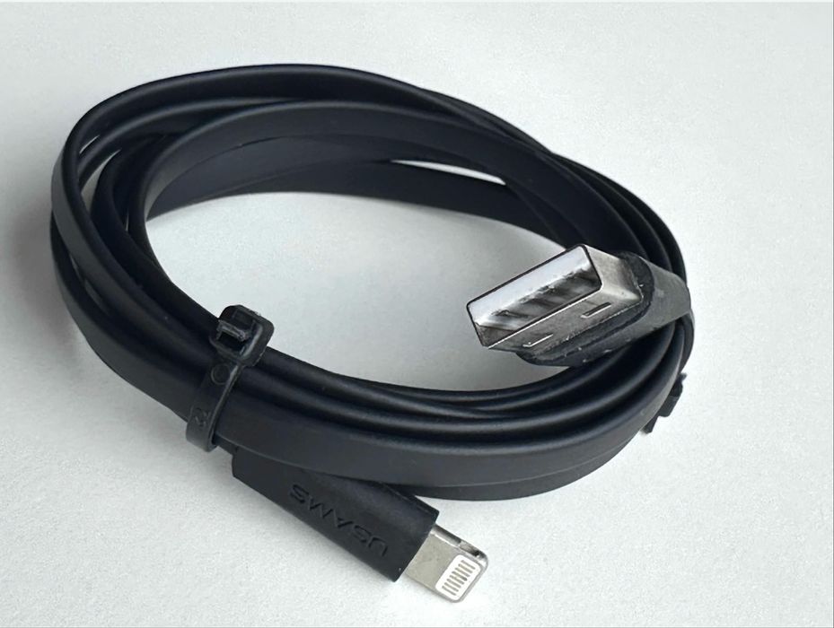 Кабель USB 2.0 - to Lightning 1м метр. Чорний. BLACK