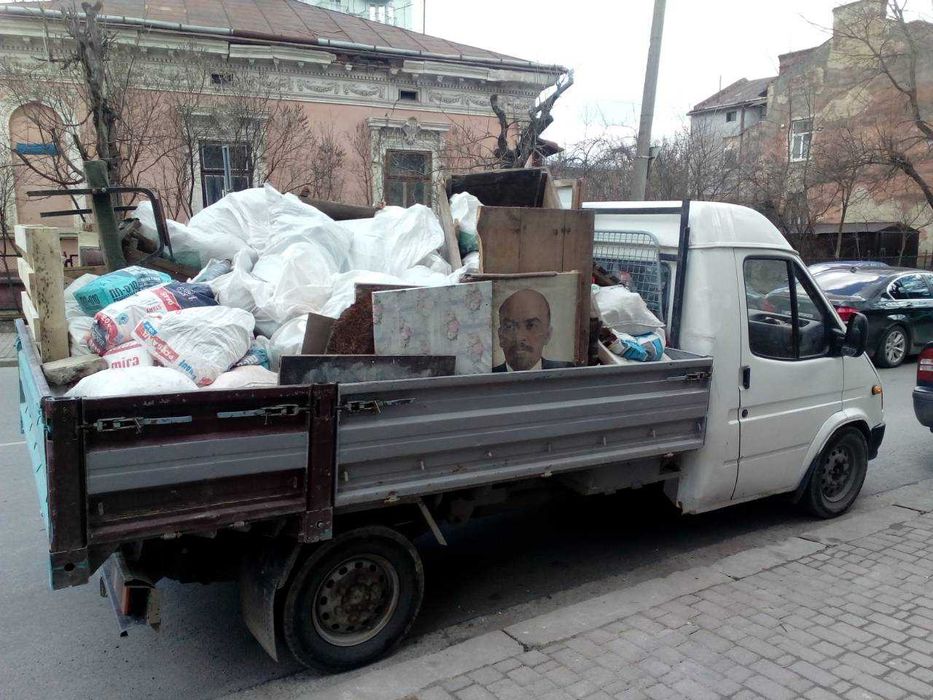 вивіз сміття бортовою вантажівкою