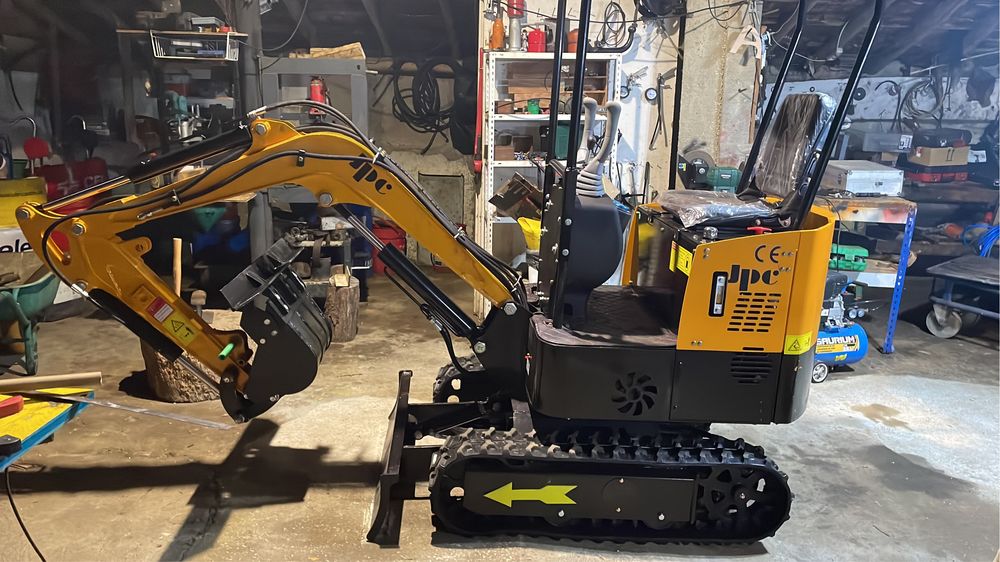 Mini escavadora aluguer