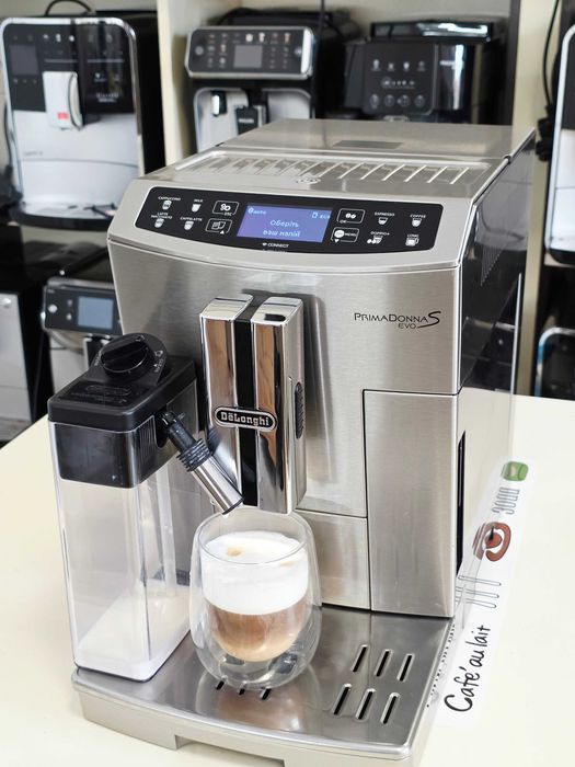 Кавомашина кофемашина Delonghi PrimaDonna S Evo ECAM 510.55