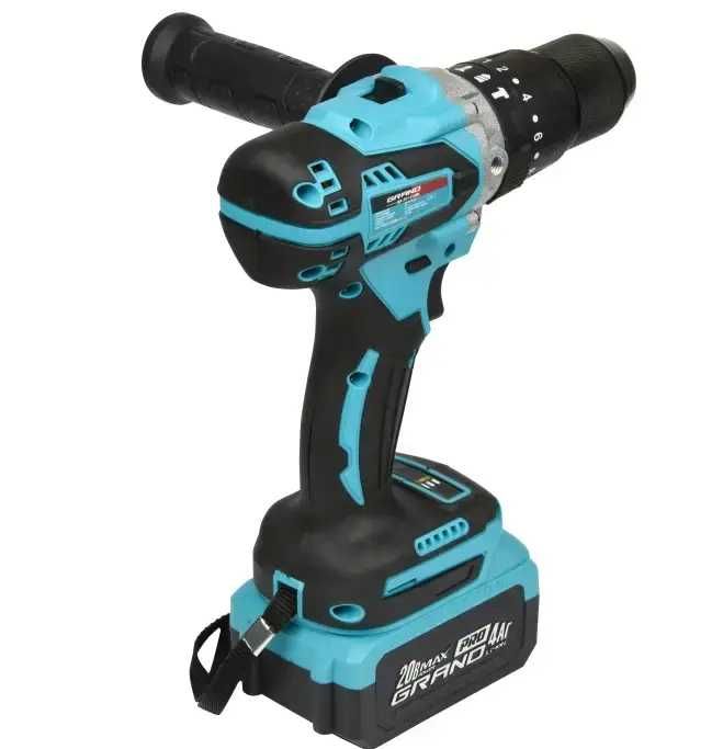 Аккумуляторний ударний шуруповерт Гранд ДА-20/13 UBL (бесщеточный)