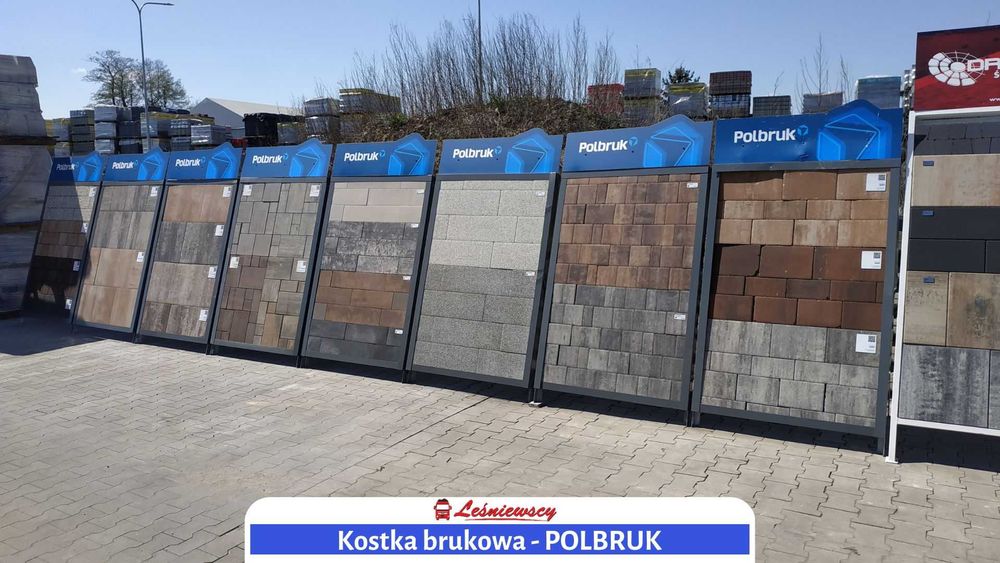 Kostka brukowa - POLBRUK  napoli galia 6 cm - projekt 3D bez limitu m2