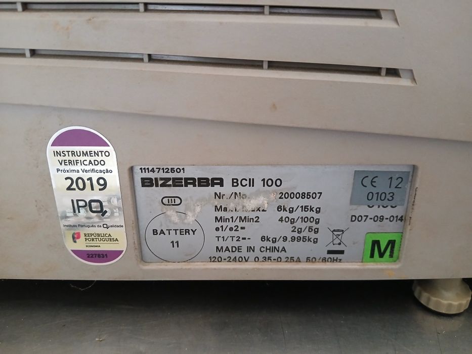 Balança digital Bizerba