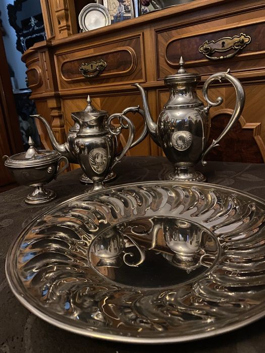 Servico de cha com 6 peças