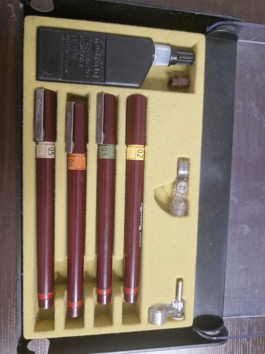 Zestaw rapitografów Rotring