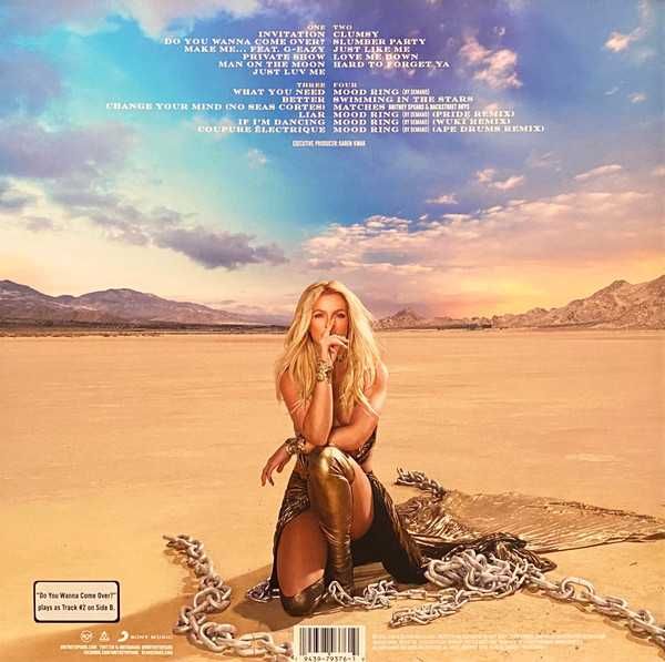 Britney Spears – Glory ,doble vinil - 2x LPs branco