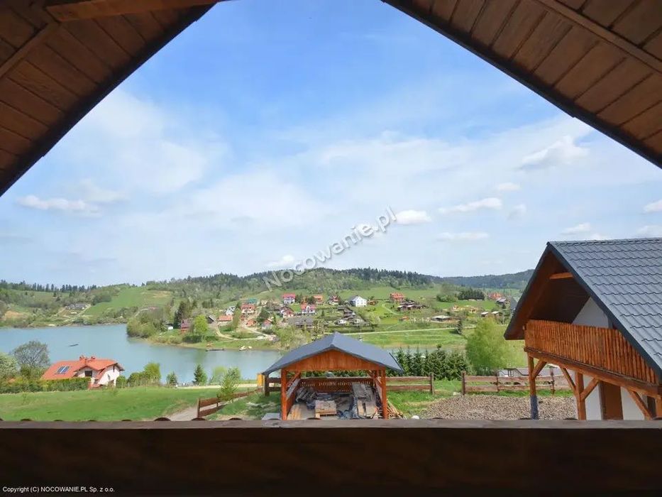 Noclegi Solina | Domek do 8 osób z widokem na jezioro Solińskie | Bieszczady