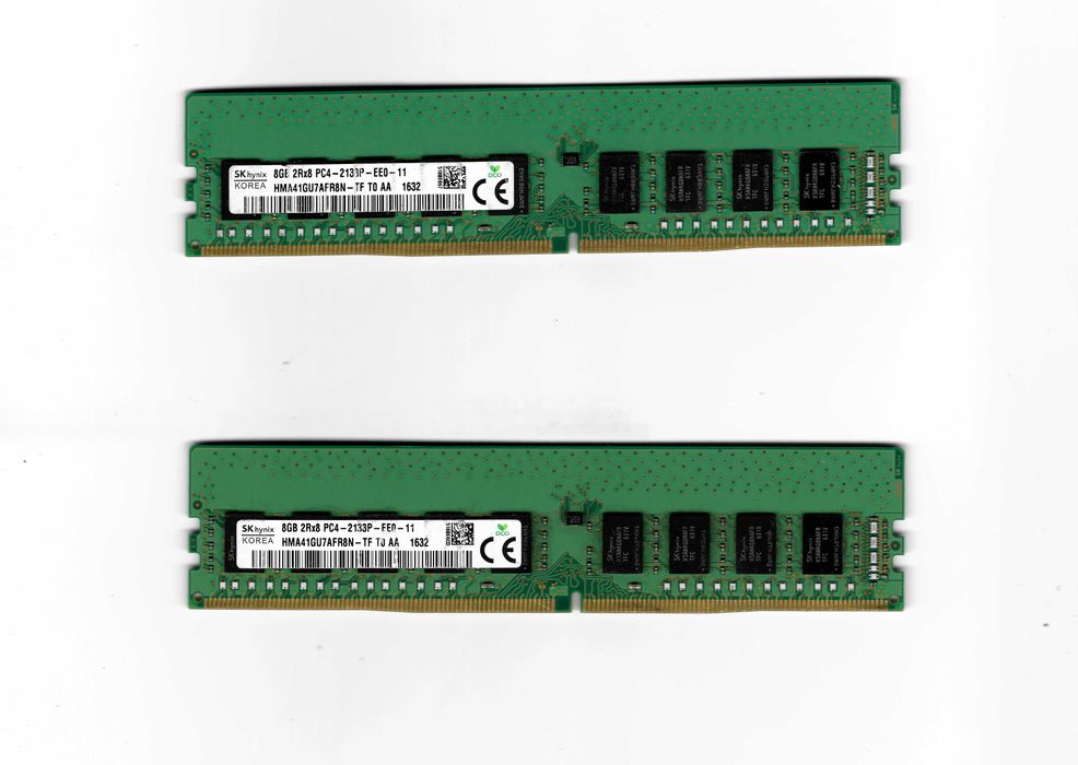 Оперативна память SK hynix DDR4 2133P ECC REG (серверна) 2*8GB: 2