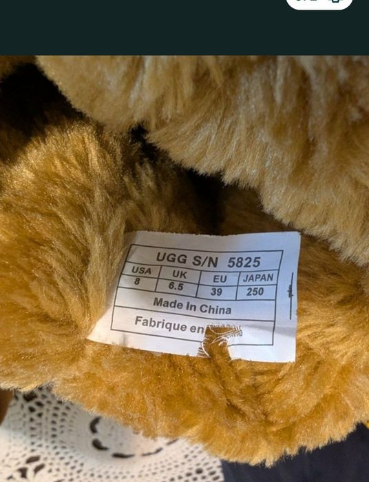 Ugg натуральна замша та хутро оригінал