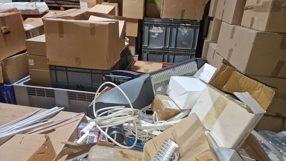 Material de eluminação grande lote projectores batarias