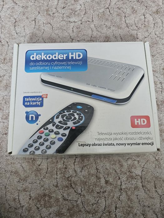 Dekoder HD do odbioru cyfrowej telewizji