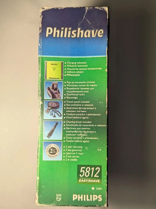 Maszynka do golenia twarzy Philips Philishave Micro+ 5812 (Stan Idealny)