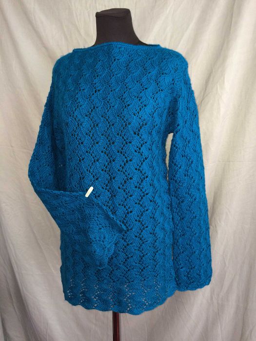 Свитер вязаный нат. шерсть